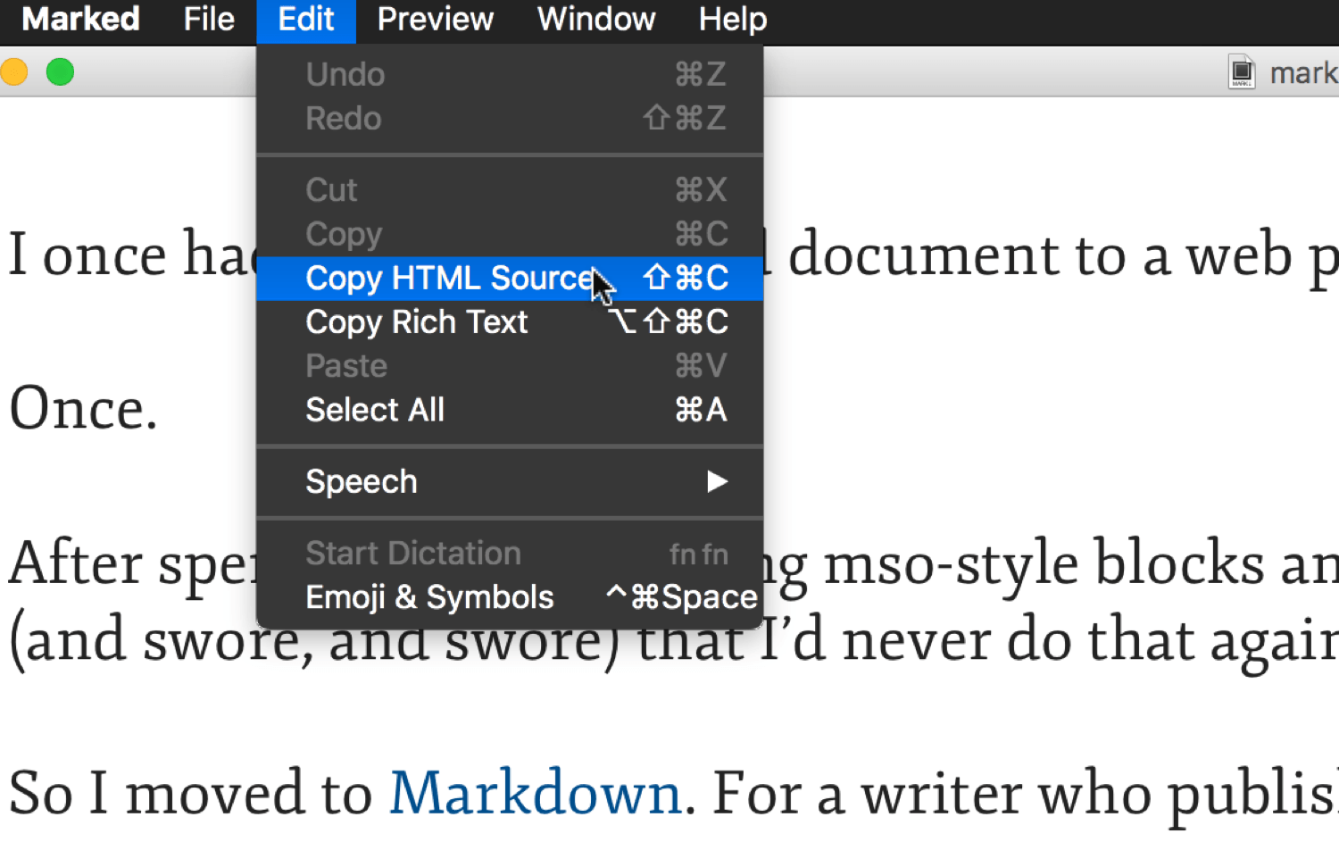 Why I Use Markdown, & You Should Too